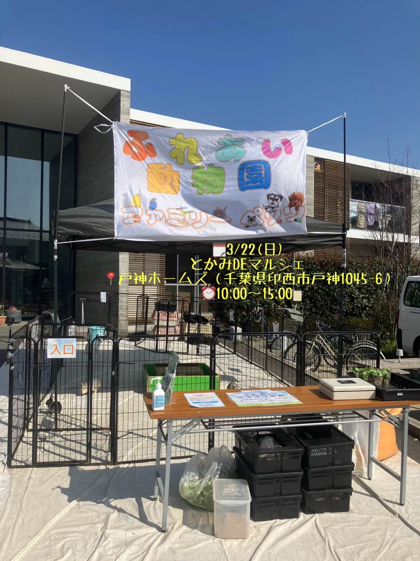 🌿本日戸神ホームズも出店しています🐾