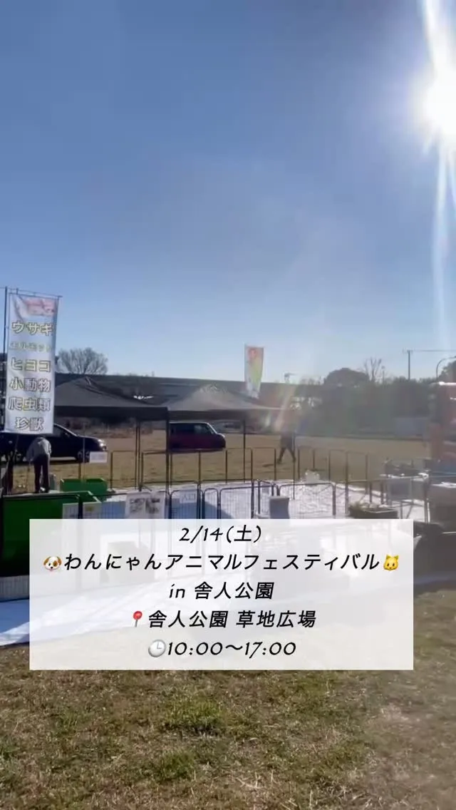 🌊✨ 本日＆明日 舎人公園イベントです ✨🌊